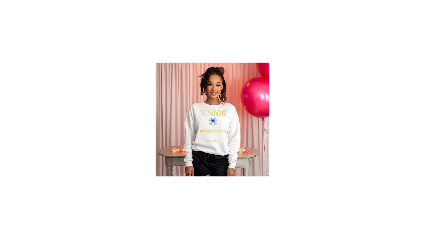 Custom sweatshirts, t-shirts, and long sleeve shirts