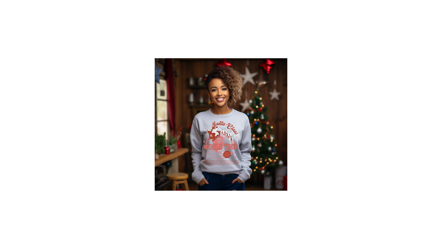 Crewneck Santa World Tour